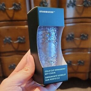 Starbucks Cold Cup Ornament Key Chain